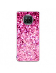 Coque Xiaomi Mi 10T Lite Romance Me Paillettes Roses -...