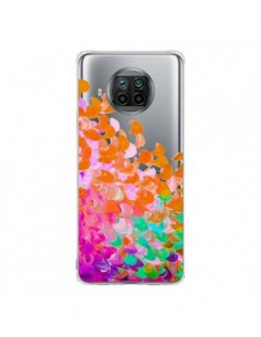 Coque Xiaomi Mi 10T Lite Creation in Color Orange...