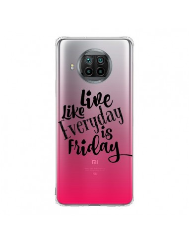 Coque Xiaomi Mi 10T Lite Everyday Friday Vendredi Live Vis Transparente - Ebi Emporium