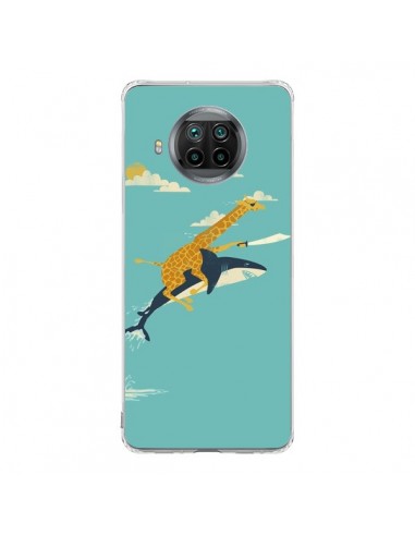 Coque Xiaomi Mi 10T Lite Girafe Epee Requin Volant - Jay Fleck