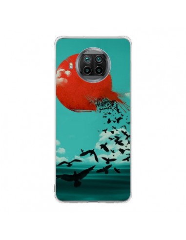 Coque Xiaomi Mi 10T Lite Soleil Oiseaux Mer - Jay Fleck