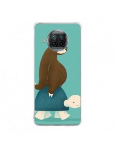 Coque Xiaomi Mi 10T Lite Tortue Taxi Singe Slow Ride -...