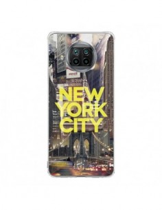 Coque Xiaomi Mi 10T Lite New York City Jaune - Javier...