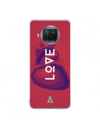 Coque Xiaomi Mi 10T Lite Love Coeur Triangle Amour - Javier Martinez