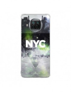 Coque Xiaomi Mi 10T Lite I Love New York City Vert -...