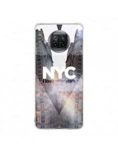 Coque Xiaomi Mi 10T Lite I Love New York City Orange -...