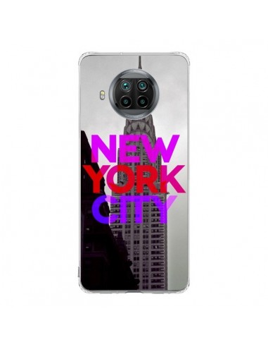 Coque Xiaomi Mi 10T Lite New York City Rose Rouge - Javier Martinez