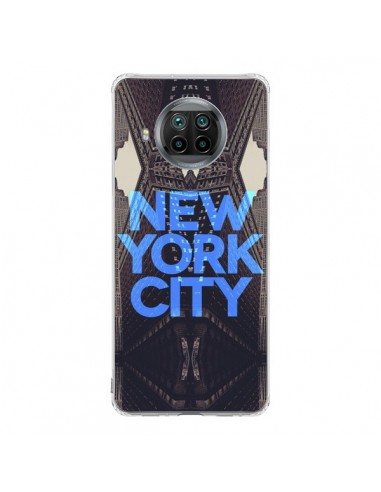 Coque Xiaomi Mi 10T Lite New York City Bleu - Javier Martinez