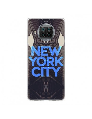 Coque Xiaomi Mi 10T Lite New York City Bleu - Javier Martinez