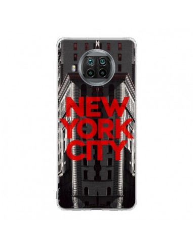 Coque Xiaomi Mi 10T Lite New York City Rouge - Javier Martinez