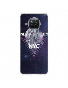 Coque Xiaomi Mi 10T Lite New York City Triangle Rose -...