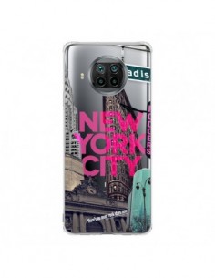 Coque Xiaomi Mi 10T Lite New Yorck City NYC Transparente...