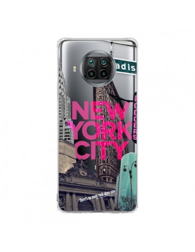 Coque Xiaomi Mi 10T Lite New Yorck City NYC Transparente - Javier Martinez
