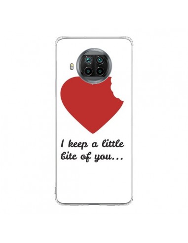 Coque Xiaomi Mi 10T Lite I Keep a little bite of you Coeur Love Amour - Julien Martinez