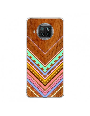 Coque Xiaomi Mi 10T Lite Azteque Arbutus Pastel Bois Aztec Tribal - Jenny Mhairi