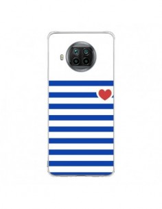 Coque Xiaomi Mi 10T Lite Mariniere Coeur - Jonathan Perez