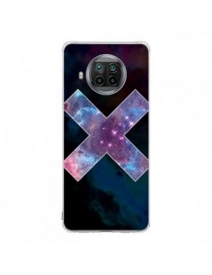 Coque Xiaomi Mi 10T Lite Nebula Cross Croix Galaxie -...
