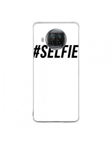 Coque Xiaomi Mi 10T Lite Hashtag Selfie Noir Vertical - Jonathan Perez