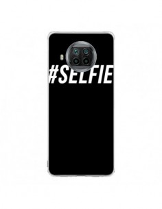Coque Xiaomi Mi 10T Lite Hashtag Selfie Blanc Vertical -...