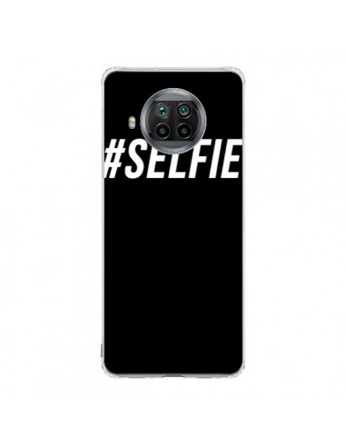 Coque Xiaomi Mi 10T Lite Hashtag Selfie Blanc Vertical - Jonathan Perez