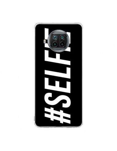 Coque Xiaomi Mi 10T Lite Hashtag Selfie Noir Horizontal - Jonathan Perez