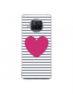 Coque Xiaomi Mi 10T Lite Coeur Traits Marin - Jonathan Perez