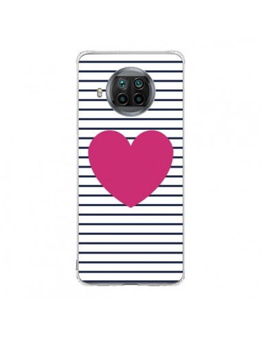 Coque Xiaomi Mi 10T Lite Coeur Traits Marin - Jonathan Perez