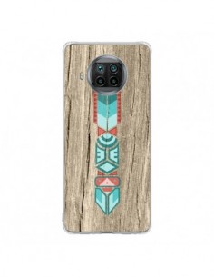 Coque Xiaomi Mi 10T Lite Totem Tribal Azteque Bois Wood -...