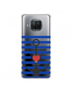 Coque Xiaomi Mi 10T Lite Mariniere Ancre Marin Coeur...