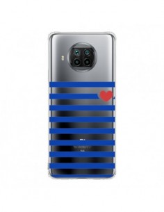 Coque Xiaomi Mi 10T Lite Mariniere Coeur Love...