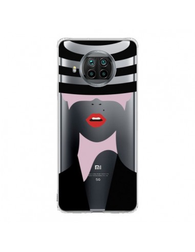 Coque Xiaomi Mi 10T Lite Femme Chapeau Hat Lady Transparente - Dricia Do