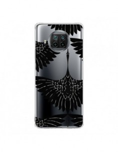 Coque Xiaomi Mi 10T Lite Paon Faisan Transparente -...