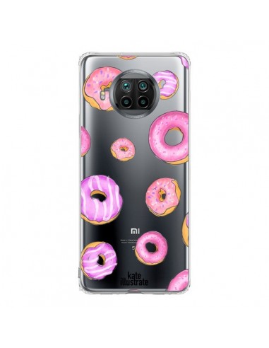Coque Xiaomi Mi 10T Lite Pink Donuts Rose Transparente - kateillustrate