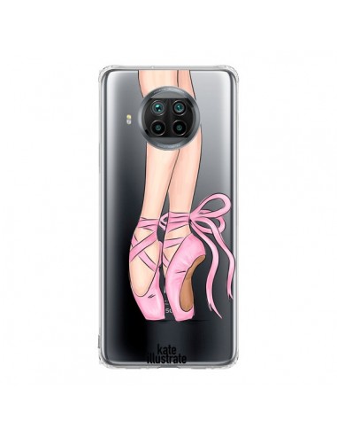 Coque Xiaomi Mi 10T Lite Ballerina Ballerine Danse Transparente - kateillustrate