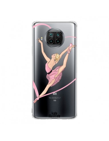 Coque Xiaomi Mi 10T Lite Ballerina Jump In The Air Ballerine Danseuse Transparente - kateillustrate