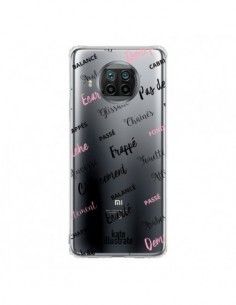 Coque Xiaomi Mi 10T Lite Ballerina Ballerine Mots...