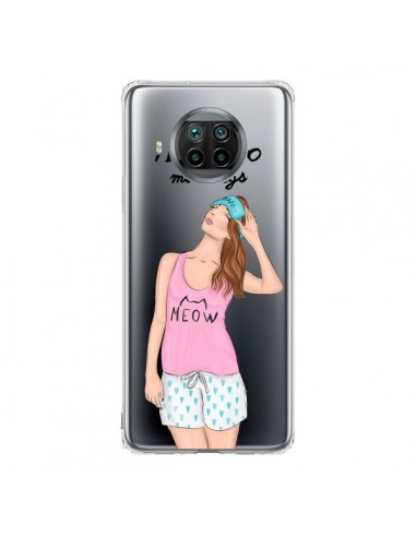 Coque Xiaomi Mi 10T Lite I Don't Do Mornings Matin Transparente - kateillustrate