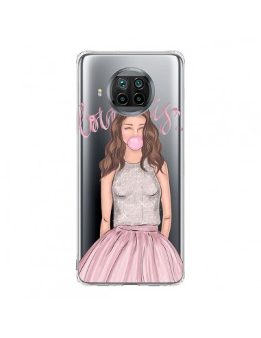 Coque Xiaomi Mi 10T Lite Bubble Girl Tiffany Rose Transparente - kateillustrate