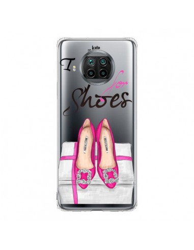 Coque Xiaomi Mi 10T Lite I Work For Shoes Chaussures Transparente - kateillustrate