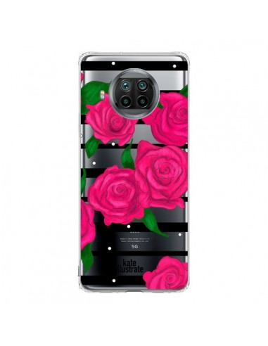 Coque Xiaomi Mi 10T Lite Roses Rose Fleurs Flowers Transparente - kateillustrate