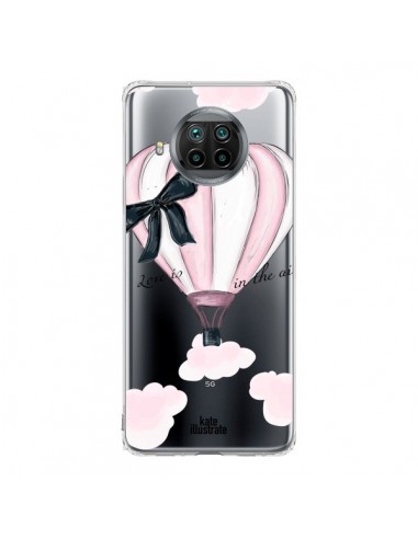 Coque Xiaomi Mi 10T Lite Love is in the Air Love Montgolfier Transparente - kateillustrate
