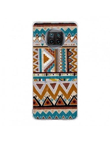 Coque Xiaomi Mi 10T Lite Azteque Vert Marron - Kris Tate