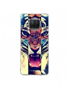 Coque Xiaomi Mi 10T Lite Tigre Swag Croix Roar Tiger -...