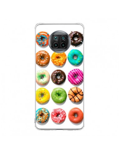 Coque Xiaomi Mi 10T Lite Donuts Multicolore Chocolat Vanille - Laetitia
