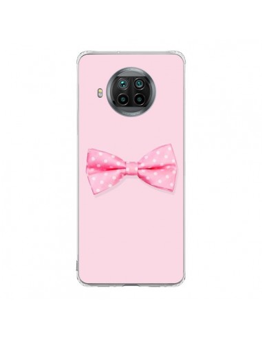 Coque Xiaomi Mi 10T Lite Noeud Papillon Rose Girly Bow Tie - Laetitia