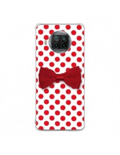 Coque Xiaomi Mi 10T Lite Noeud Papillon Rouge Girly Bow...