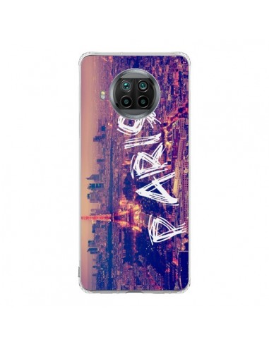 Coque Xiaomi Mi 10T Lite Paris Tour Eiffel Tower Nuit - Laetitia