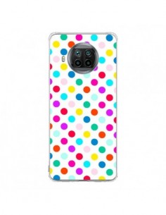 Coque Xiaomi Mi 10T Lite Pois Multicolores - Laetitia