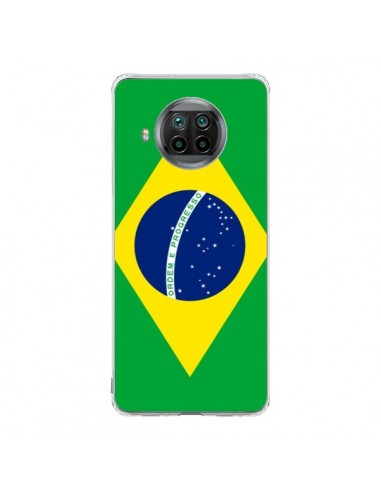 Coque Xiaomi Mi 10T Lite Drapeau Brésil Brésilien - Laetitia