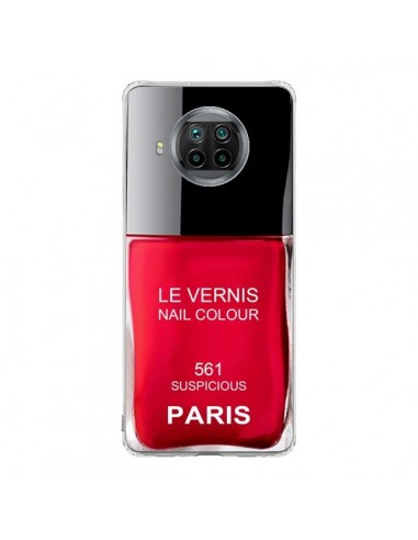Coque Xiaomi Mi 10T Lite Vernis Paris Suspicious Rouge - Laetitia